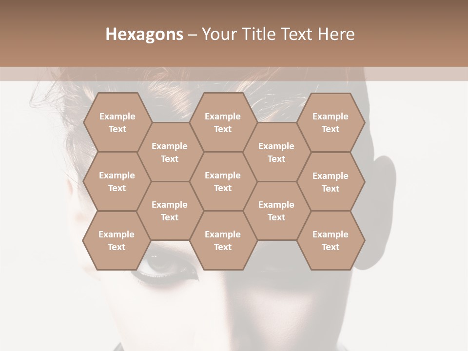 Head Style Hair PowerPoint Template