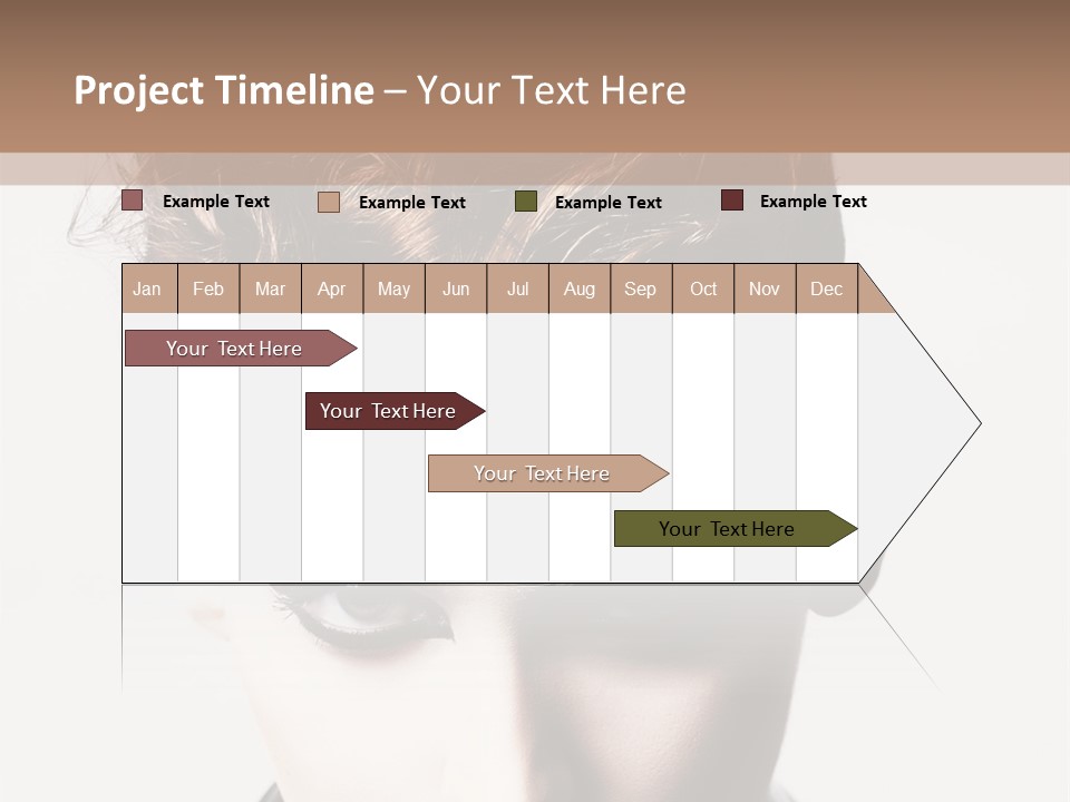 Head Style Hair PowerPoint Template