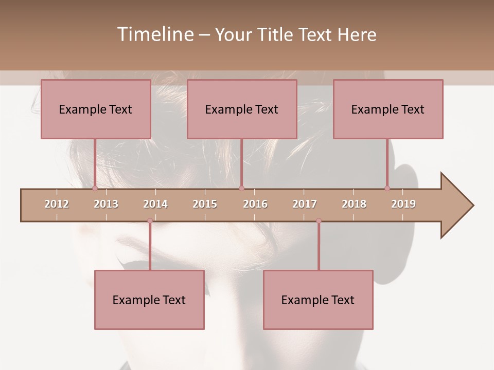 Head Style Hair PowerPoint Template