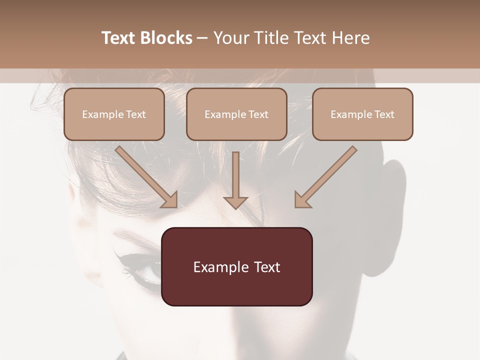 Head Style Hair PowerPoint Template