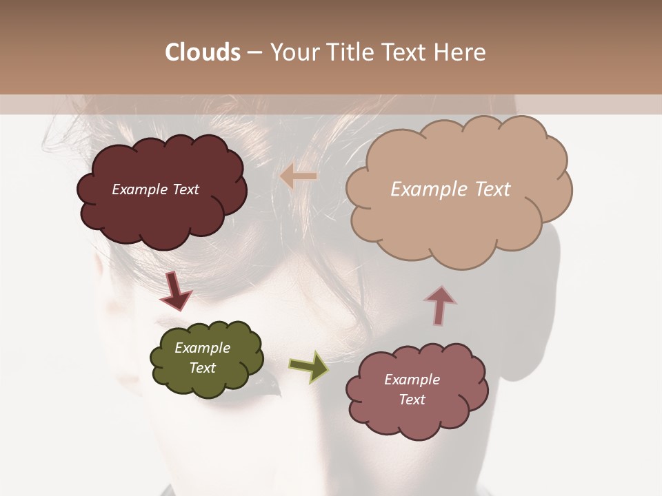 Head Style Hair PowerPoint Template