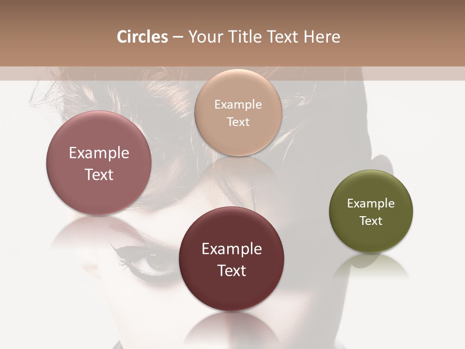 Head Style Hair PowerPoint Template