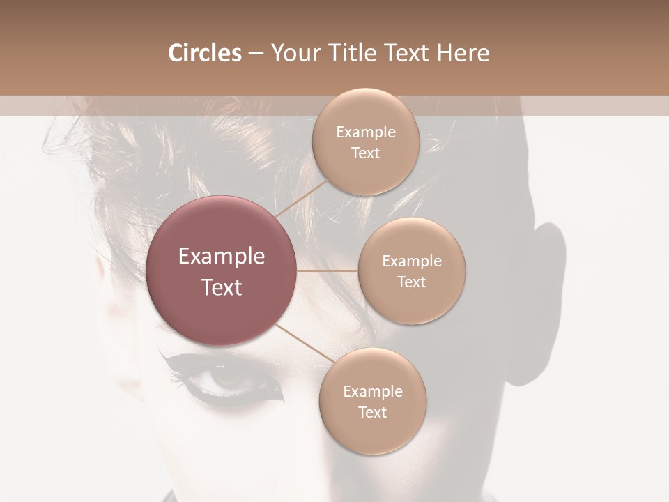 Head Style Hair PowerPoint Template