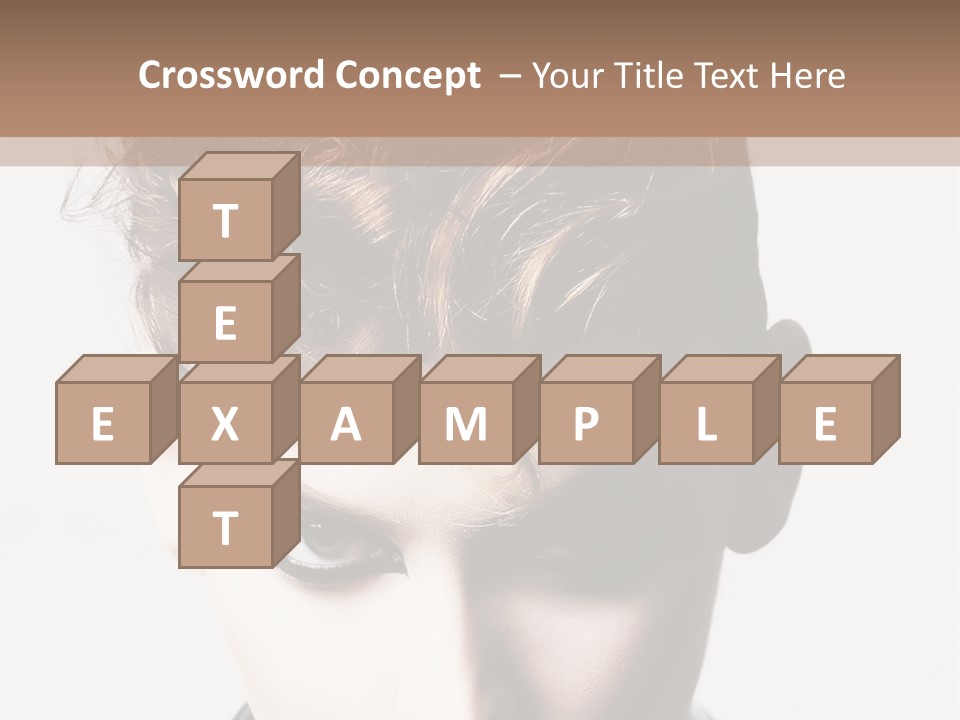 Head Style Hair PowerPoint Template