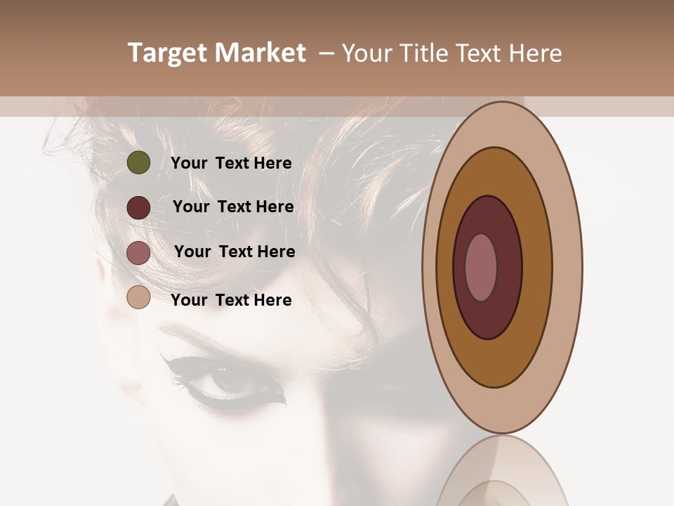 Head Style Hair PowerPoint Template