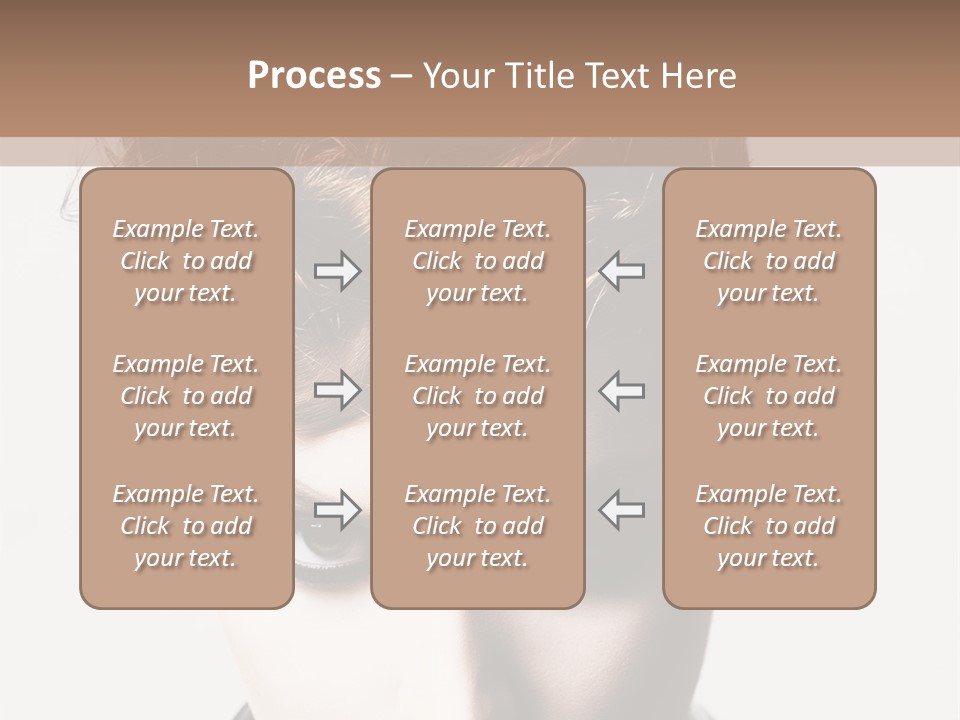 Head Style Hair PowerPoint Template