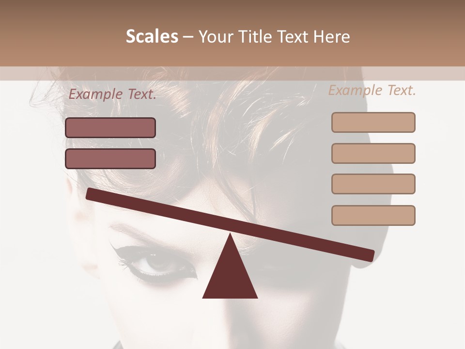 Head Style Hair PowerPoint Template