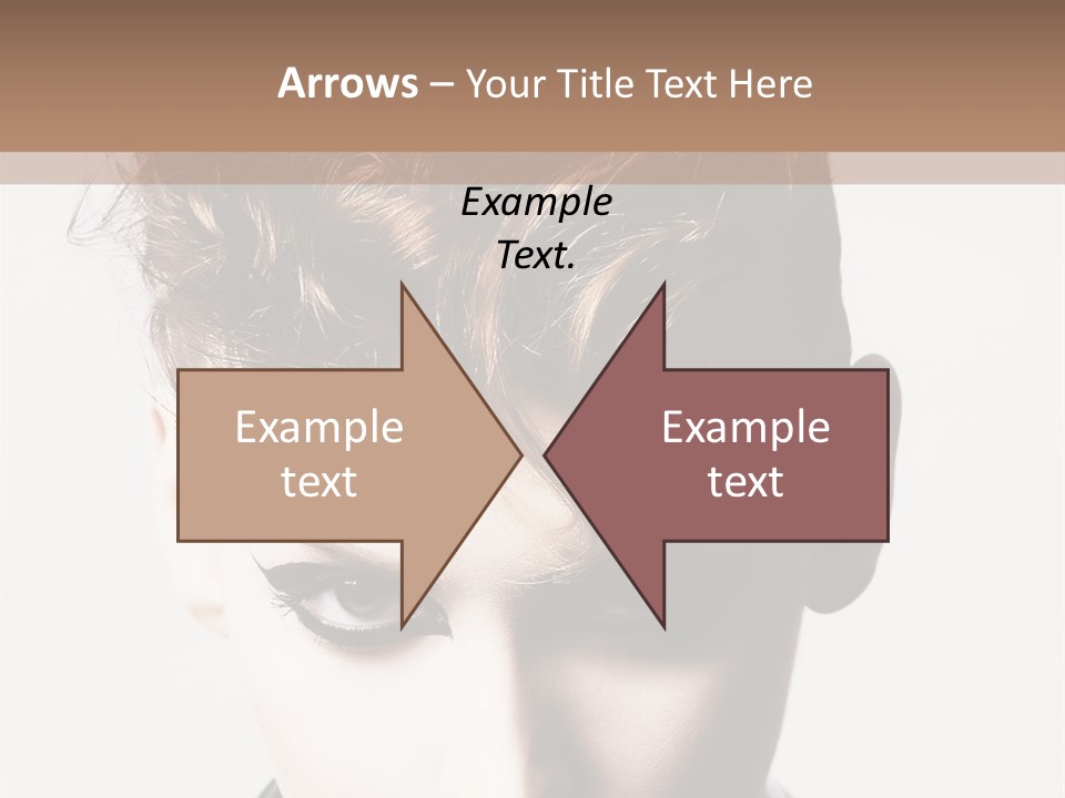 Head Style Hair PowerPoint Template