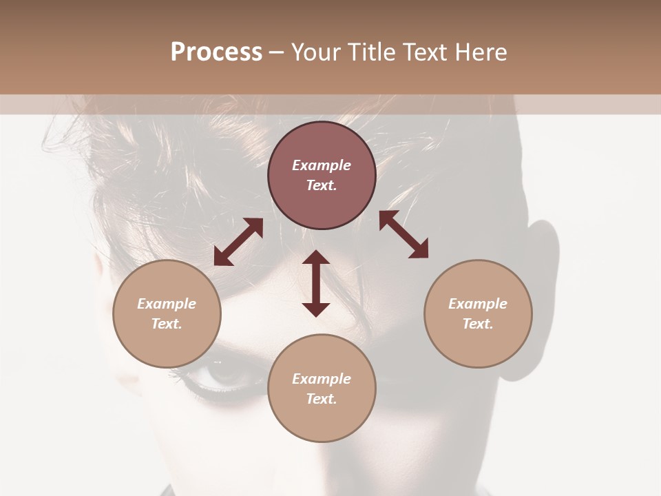 Head Style Hair PowerPoint Template