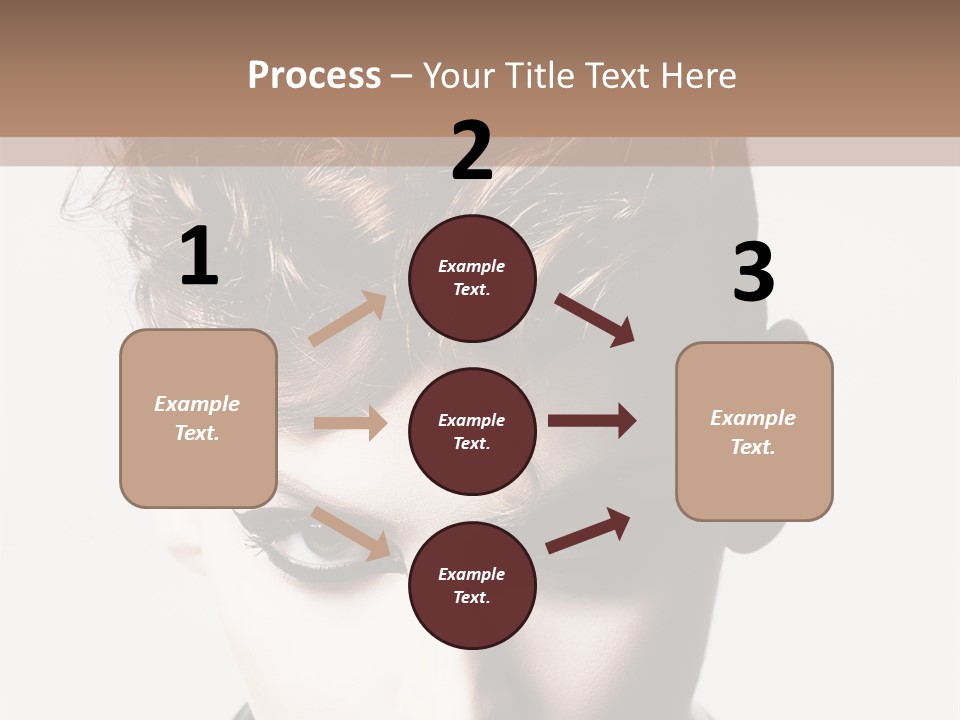 Head Style Hair PowerPoint Template