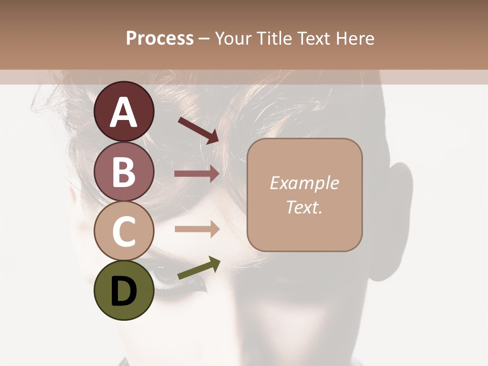 Head Style Hair PowerPoint Template