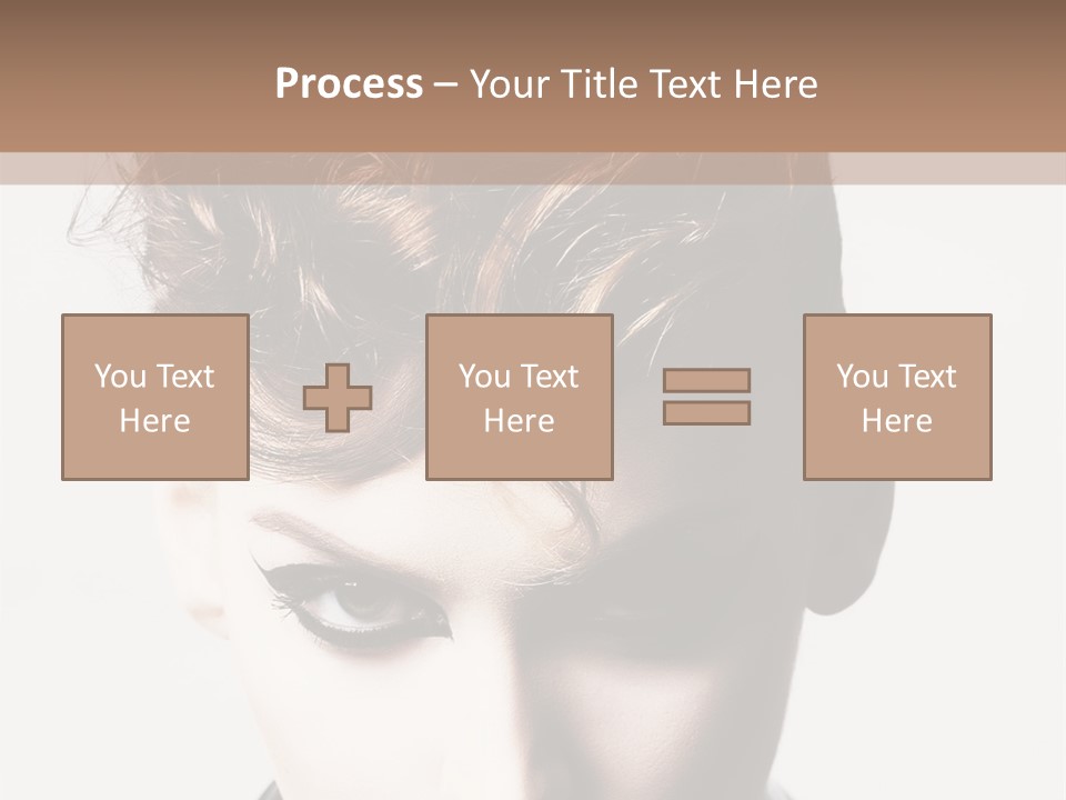 Head Style Hair PowerPoint Template