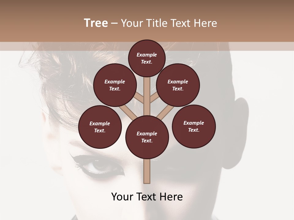 Head Style Hair PowerPoint Template