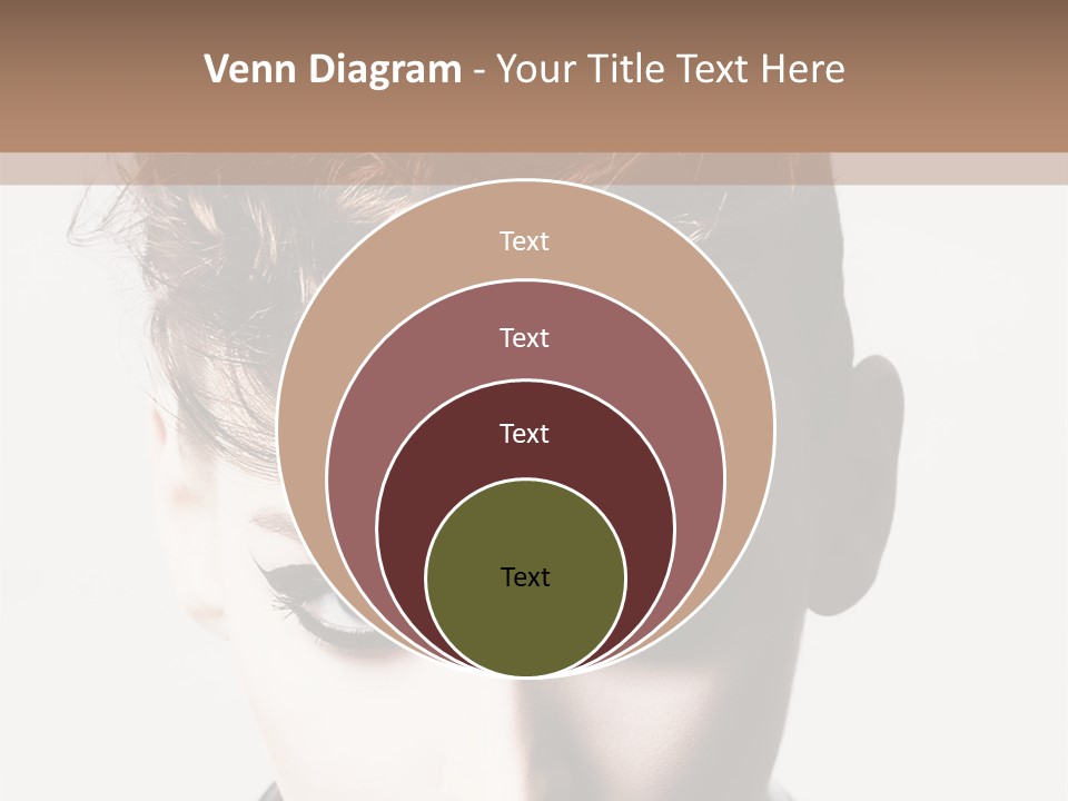 Head Style Hair PowerPoint Template