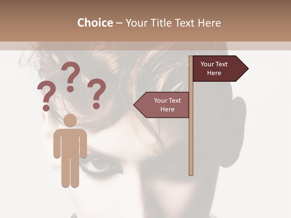 Head Style Hair PowerPoint Template