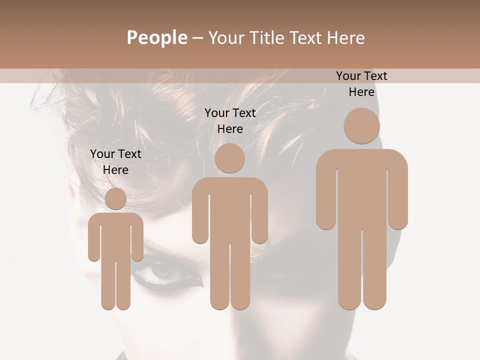 Head Style Hair PowerPoint Template