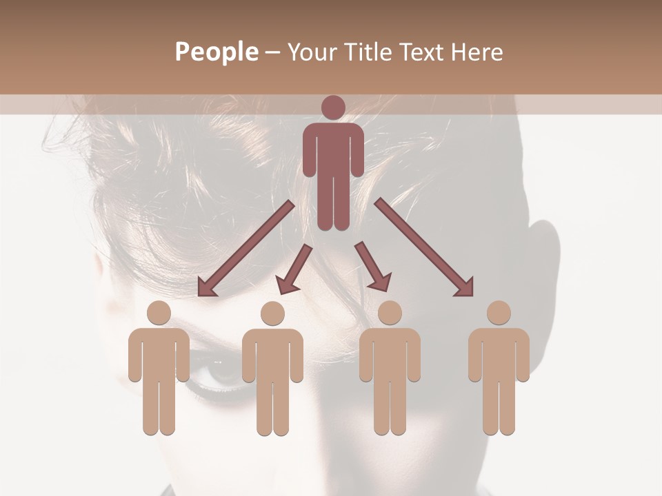 Head Style Hair PowerPoint Template