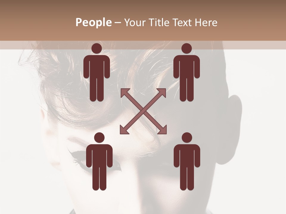 Head Style Hair PowerPoint Template