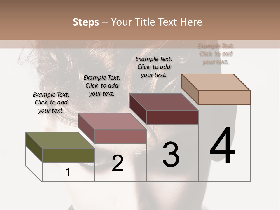 Head Style Hair PowerPoint Template