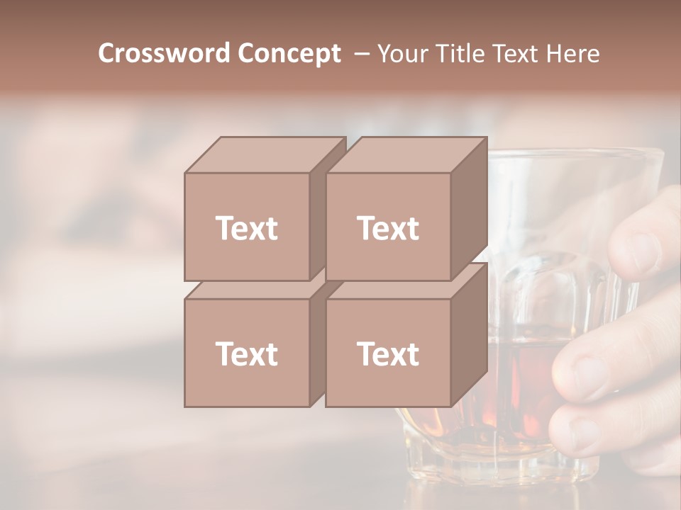 Drinker Addict Hispanic PowerPoint Template