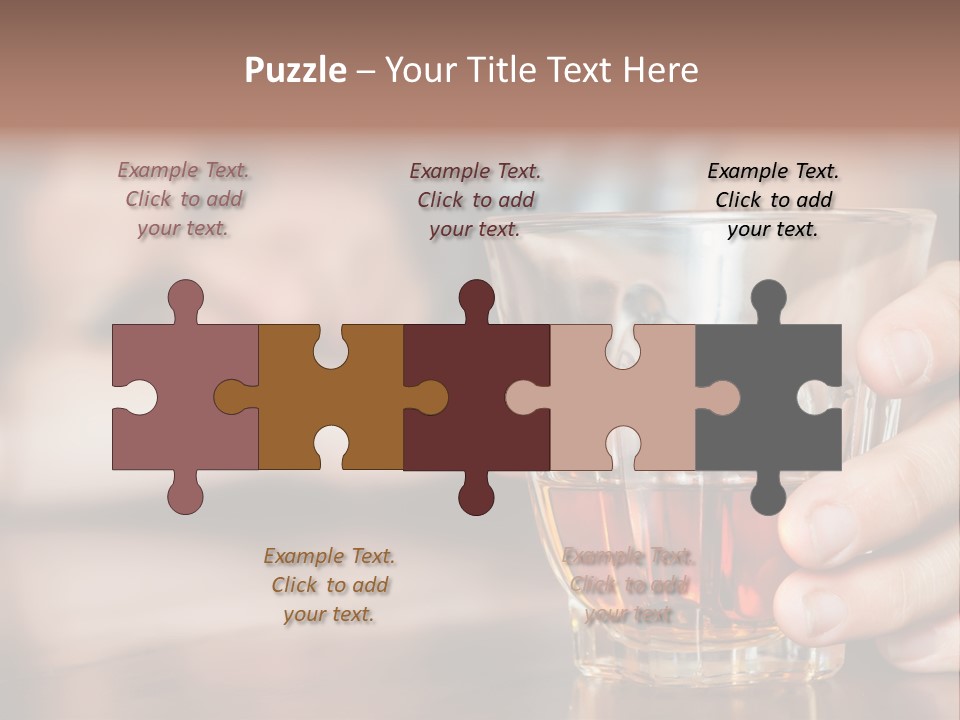 Drinker Addict Hispanic PowerPoint Template