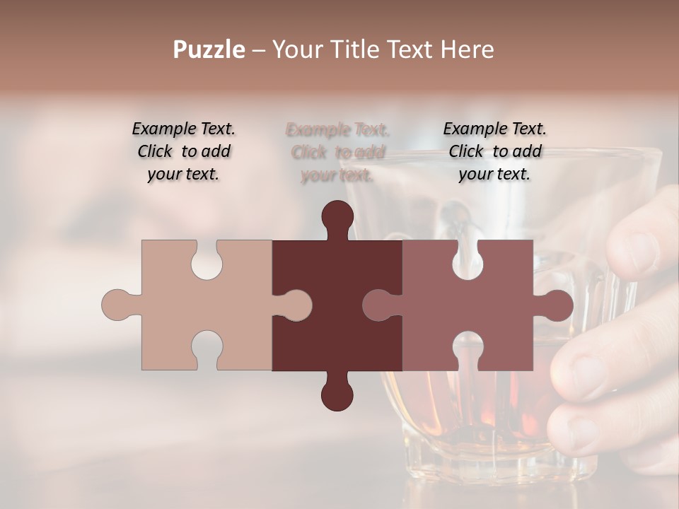 Drinker Addict Hispanic PowerPoint Template