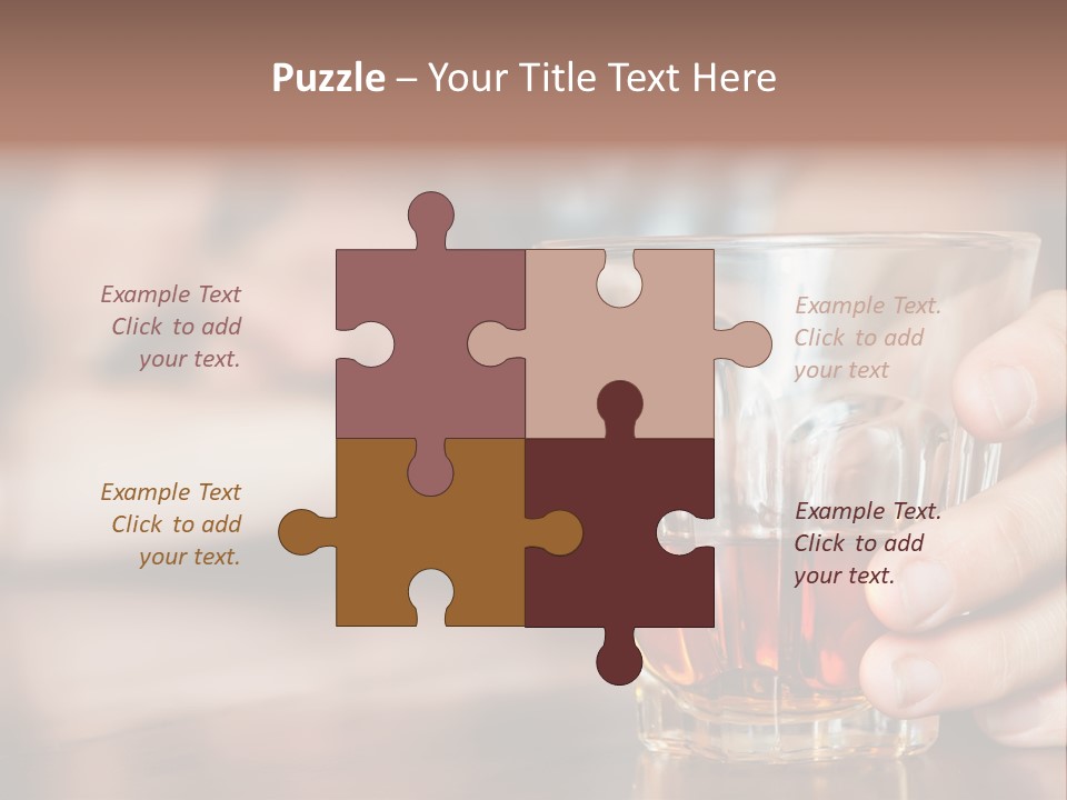 Drinker Addict Hispanic PowerPoint Template
