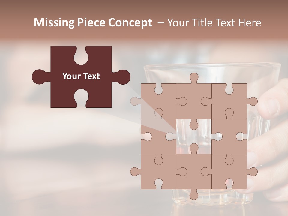 Drinker Addict Hispanic PowerPoint Template