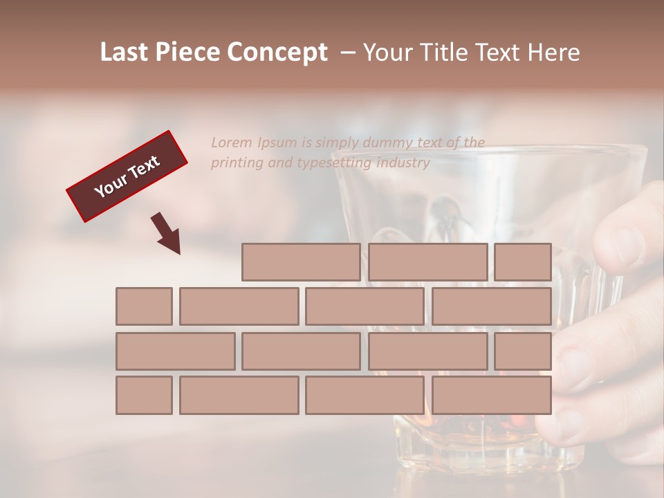 Drinker Addict Hispanic PowerPoint Template
