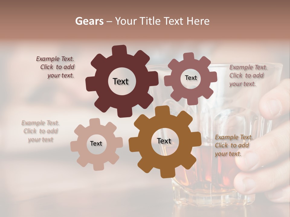 Drinker Addict Hispanic PowerPoint Template