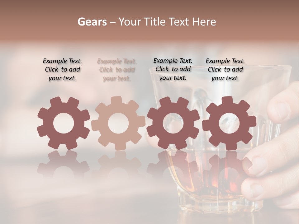 Drinker Addict Hispanic PowerPoint Template