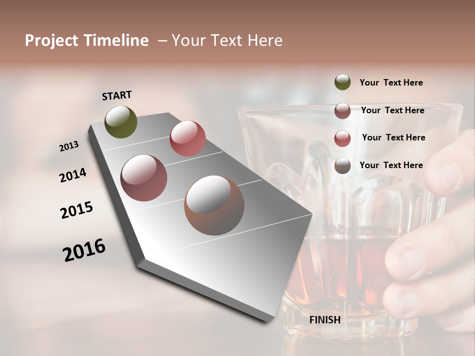 Drinker Addict Hispanic PowerPoint Template