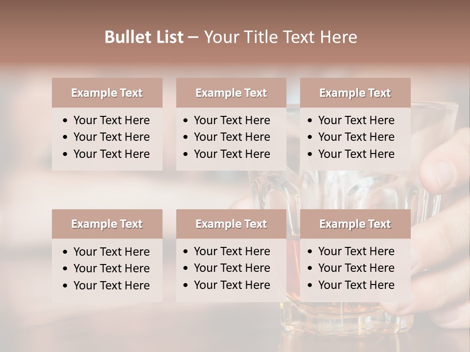 Drinker Addict Hispanic PowerPoint Template