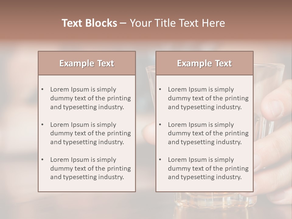 Drinker Addict Hispanic PowerPoint Template
