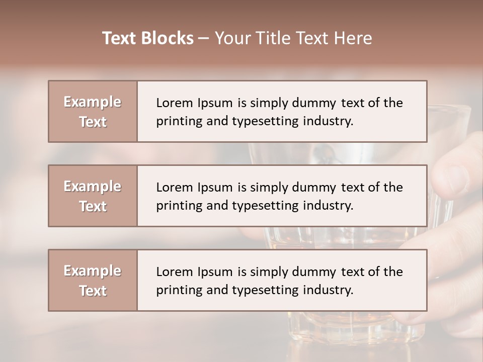 Drinker Addict Hispanic PowerPoint Template