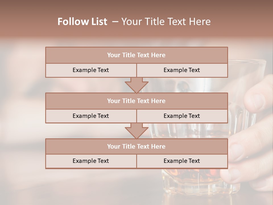 Drinker Addict Hispanic PowerPoint Template