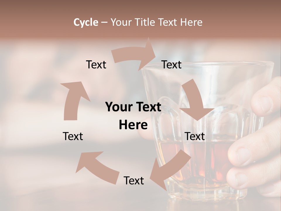 Drinker Addict Hispanic PowerPoint Template