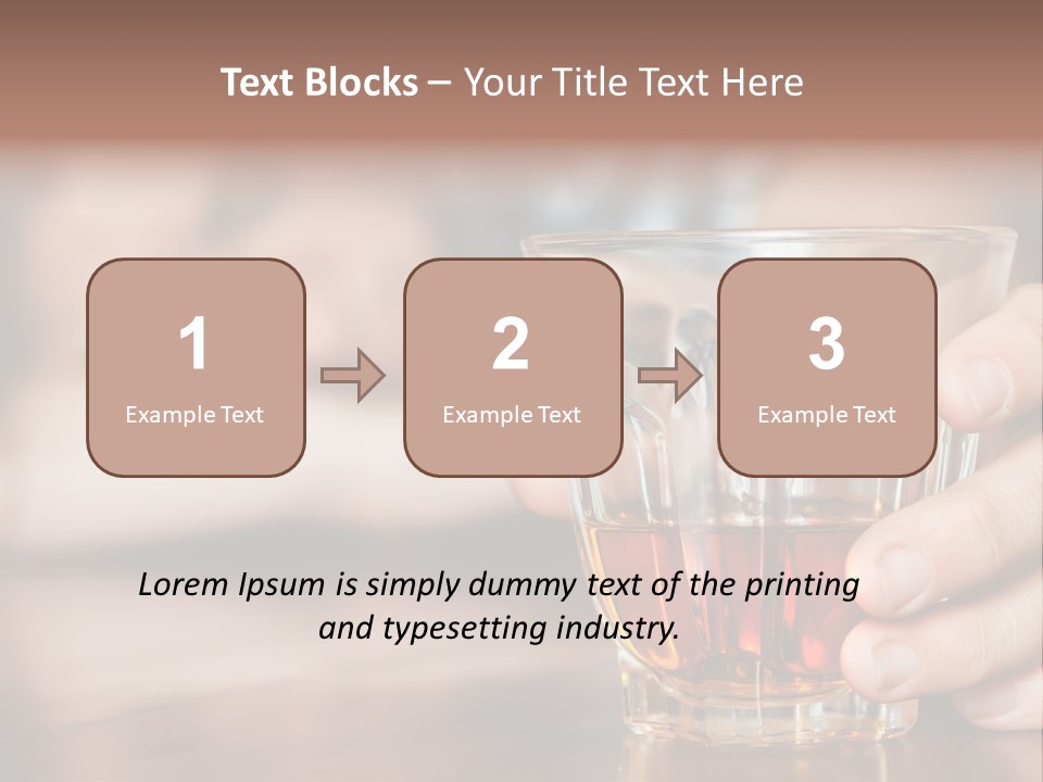 Drinker Addict Hispanic PowerPoint Template