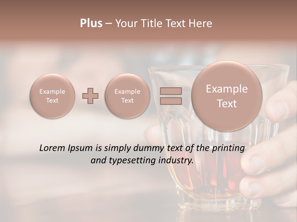 Drinker Addict Hispanic PowerPoint Template