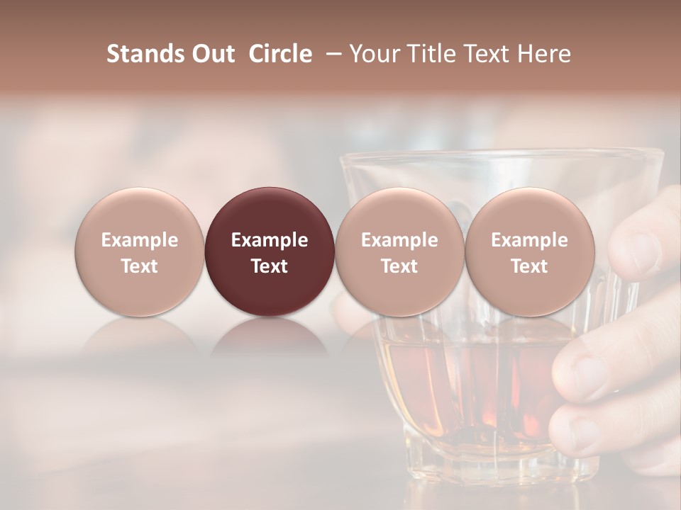 Drinker Addict Hispanic PowerPoint Template