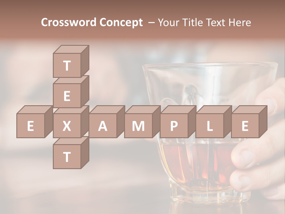 Drinker Addict Hispanic PowerPoint Template