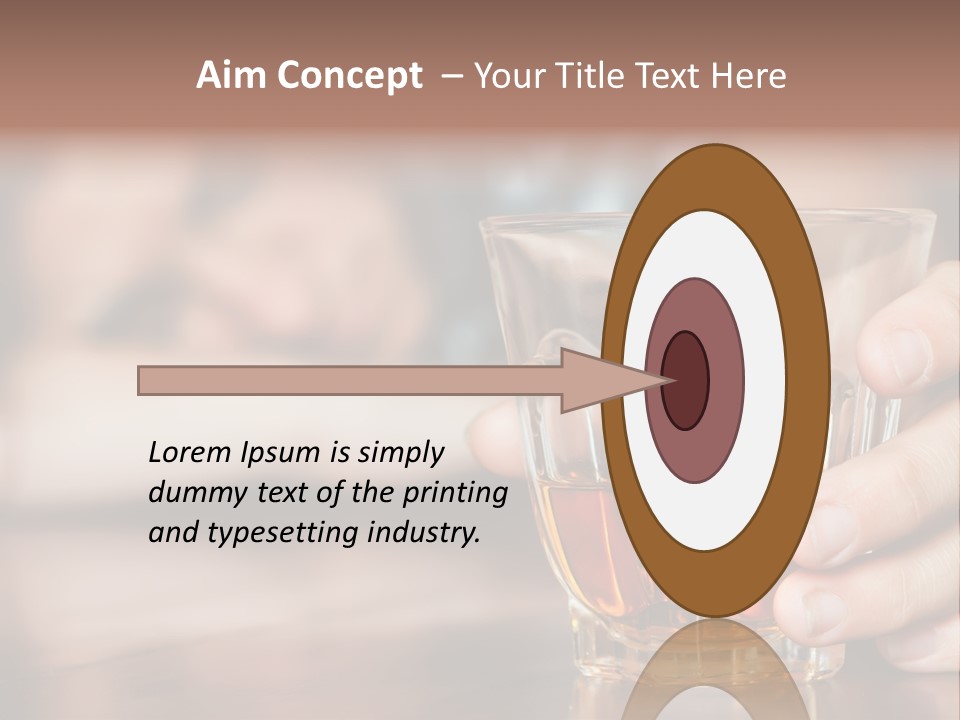Drinker Addict Hispanic PowerPoint Template