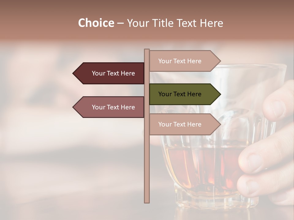 Drinker Addict Hispanic PowerPoint Template