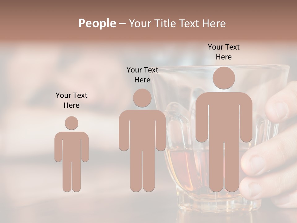 Drinker Addict Hispanic PowerPoint Template