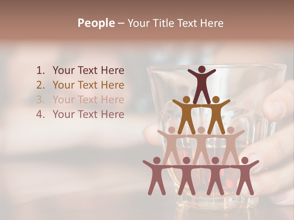 Drinker Addict Hispanic PowerPoint Template