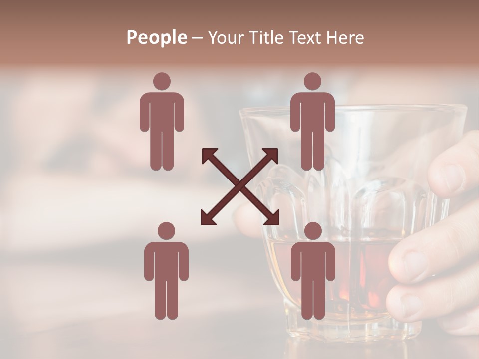 Drinker Addict Hispanic PowerPoint Template