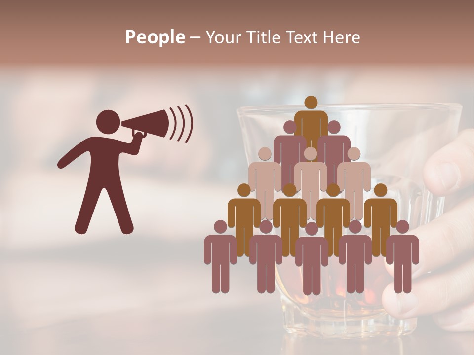 Drinker Addict Hispanic PowerPoint Template