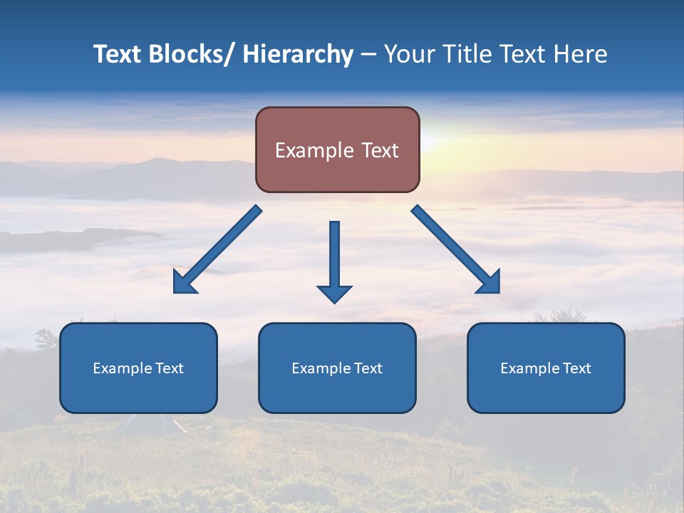 Tent Heaven Wonderful PowerPoint Template