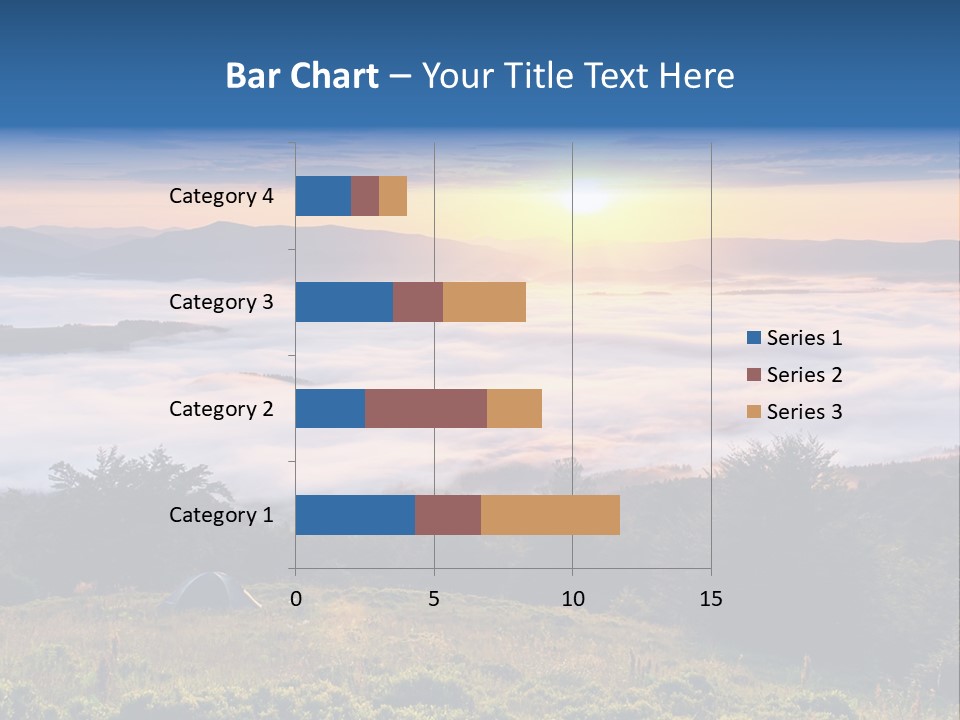 Tent Heaven Wonderful PowerPoint Template