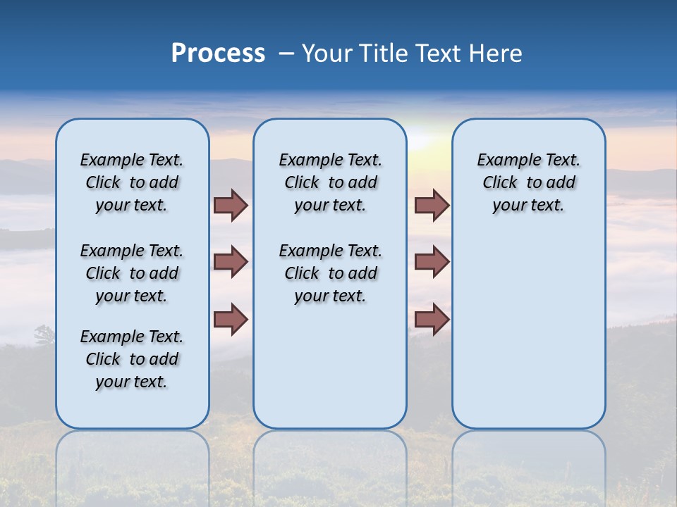 Tent Heaven Wonderful PowerPoint Template